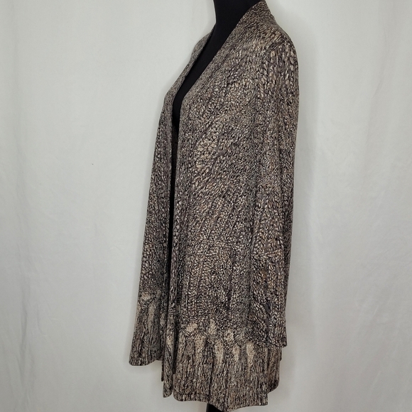 Nic+Zoe Longline Open Cardigan - Size L - Picture 2 of 9